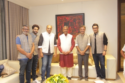 Actor-producer Jackky Bhagnani hosted Chief Minister of Uttarakhand Trivendra Singh Rawat at his residence in Mumbai to discuss ways to promote film production in Uttarakhand. Directors and producers including Rajkumar Hirani, Nitesh Tiwari, Dinesh Vijan and Ashutosh Gowariker were also present at the meeting held on Wednesday.