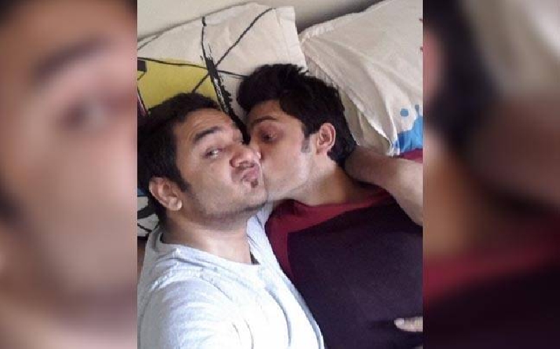 Parth Kissing Producer Vikas Gupta