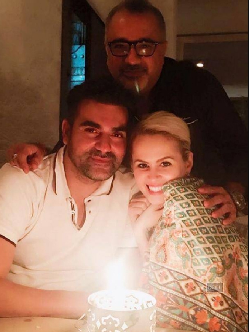 Arbaaz Khan With His Girl