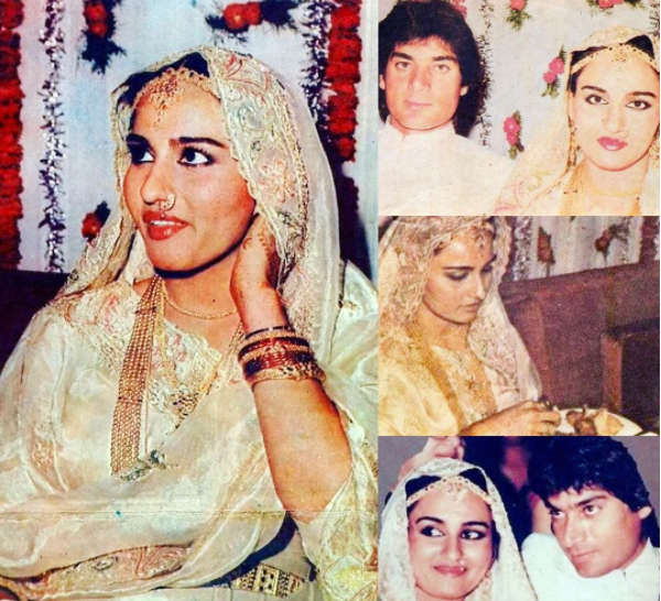 Reena Roy Mohsin Khan Wedding Pics