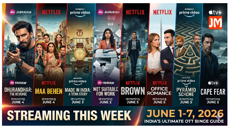 New OTT Releases India This Week: Binge Guide (June 1-7, 2026) New OTT Releases India This Week: Binge Guide (June 1-7, 2026)