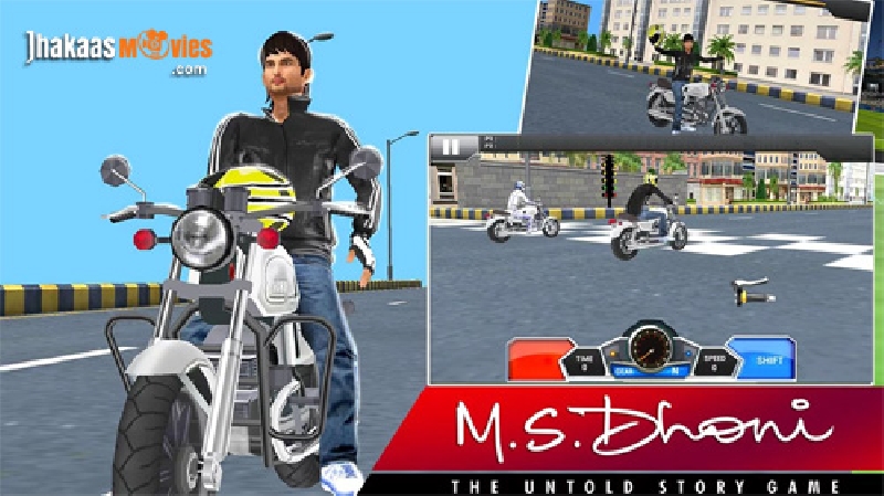 Biker Mode in MS Dhoni Game