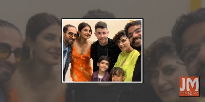 Ayushmann, family at Nick Jonas gig, daughter grooves with Priyanka