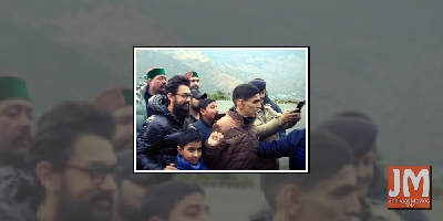 Aamir arrives in Himachal to film 'Laal Singh Chaddha'