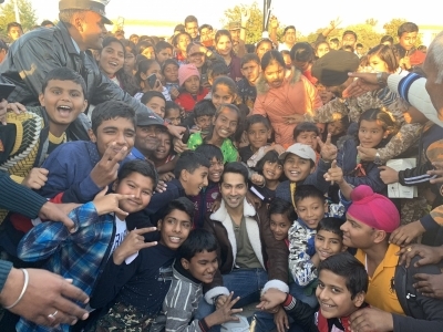 Actor Varun Dhawan spent two days with the Indian Air Force and he described it as 