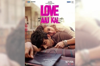 Actors Sara Ali Khan and Kartik Aaryan on Thursday shared the  first poster of their upcoming film 