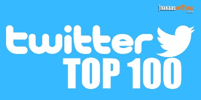 Top 100 Most Followed Celebrities On Twitter