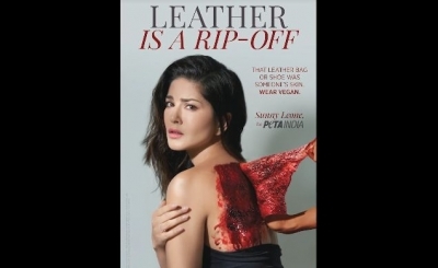 Actress Sunny Leone has recently launched a vegan campaign at the Lakme Fashion Week. In association with People for the Ethical Treatment of Animals (PETA), Sunny unveiled her new ad, which shows the actress