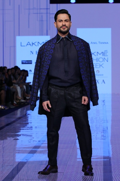 Mumbai: Actor Kunal Khemu walks the ramp showcasing the creation of fashion designer Kunal Anil Tanna at the Lakme Fashion Week Summer/Resort 2020 grand finale, in Mumbai on Feb 16, 2020. (Photo: IANS)