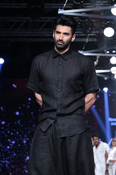 Mumbai: Actor Aditya Roy Kapoor at the Lakme Fashion Week, in Mumbai on Feb 15, 2020. (Photo: IANS)
