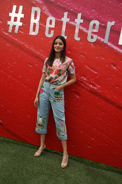 Mumbai: Actress  Ananya Panday  discussion with  fashion designer  Anaita Shroff on the Lakme Fashion Week Summer/Resort 2020, in Mumbai on Feb 12, 2020. (Photo: IANS)