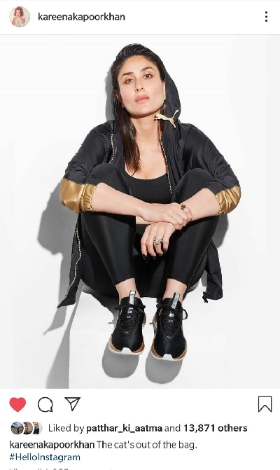 Kareena Kapoor joins Insta, receives warm welcome from netizens.