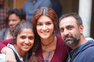 Kriti Sanon wraps up 'Mimi'.