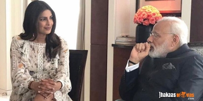 Priyanka Chopra Meets Narendra Modi In Germany