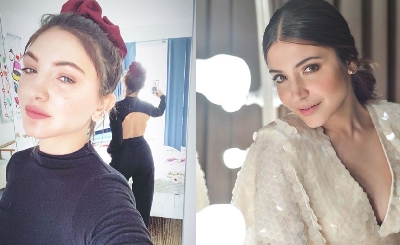 Anushka Sharma & Julia Michaels: Separated at birth.