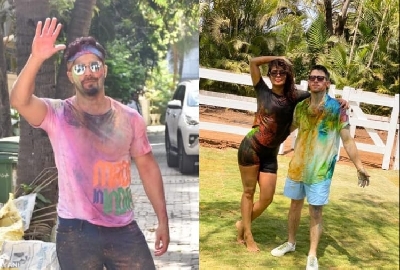 In the film industry, Holi is not just a festival but a fashion affair where celebrities go out of the way with their outfits and make a statement. Though the fear of coronavirus subdued the exuberant and jubilant celebrations, actors didnâ€™t hesitate in giving major fashion goals on the day.