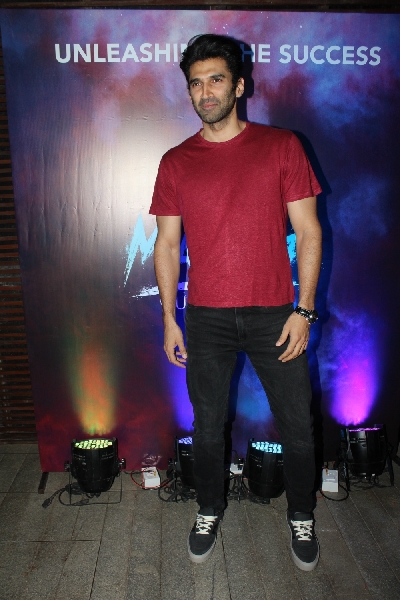 Mumbai: Actor Aditya Roy Kapur at the film "Malang" success party at Juhu, in Mumbai on March 12, 2020. (Photo: IANS)