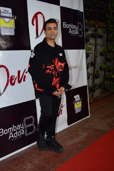 Mumbai: Director Karan Joharr attend the success party of short film "Devi" in Mumbai on March 12, 2020. (Photo: IANS)