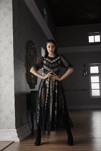 Kiara Advani for Label Ritu Kumar.