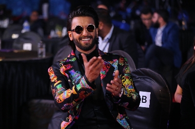 Actor Ranveer Singh at the Zee Cine Awards 2020.