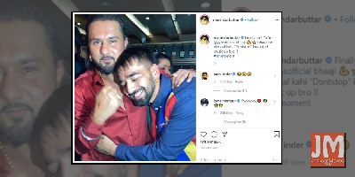 'Sakhiyaan' singer Maninder shares fan moment with Yo Yo Honey Singh