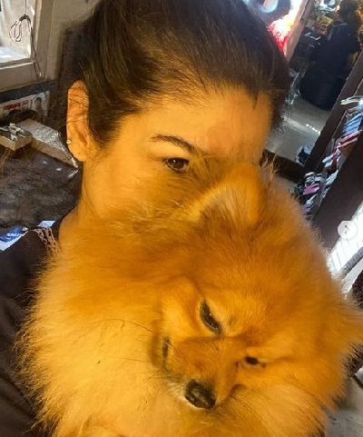 Going with the Insta ID 'livinitupwithlucifer' is actress Raveena Raveena Tandon-Thadani's cute Pomeranian. The actress has made a profile on the photo-sharing website to give everyone an insight to her puppy's life. Lucifer enjoys a fan following of over 1K fans on the social media website.