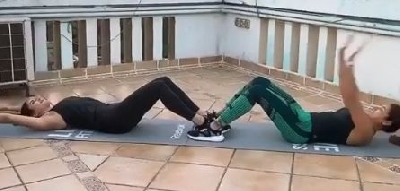 If you are missing your gym sessions due to coronavirus outbreak, don't worry. Actress Katrina Kaif has shared some amazing workout exercises you all can do at home, amid the COVID-19 lockdown.