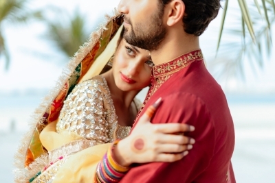 Sajal Ali and Ahad Raza Mir.