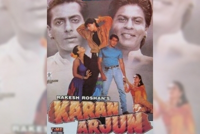 Poster of Salman Khan and Shah Rukh Khan starrer 