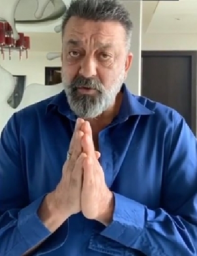 Sanjay Dutt urges citizens to stay at home.