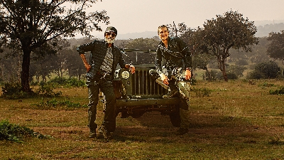 Into the Wild with Bear Grylls and Superstar Rajinikanth.