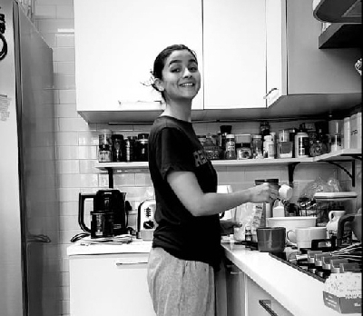 Lockdown diaries: Alia Bhatt the baker dishes out a cute kitchen pic.