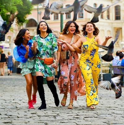 Kareena Kapoor and her real life girl gang excited to watch the reel life girl gang with 'For More Shots Please!' On Amazon Prime Video.