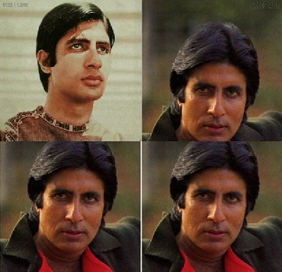 Big B's 'age of innocence' in snapshots.