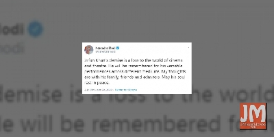 President, PM term Irrfan's death big loss to world cinema