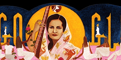 Google Doodle For Singer Begum Akhtar On Her 103rd Birth Anniversary