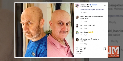 Anupam Kher grows a beard after 37 years