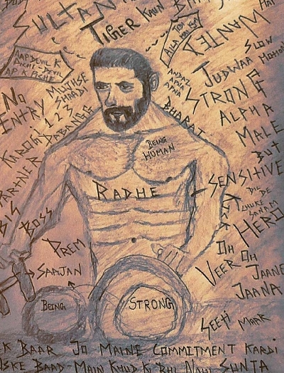 Salman Khan inspires Gautam Gulati's new artwork.