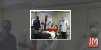 Zoa Morani donates blood for COVID-19 plasmatherapy