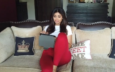 Shilpa Shetty: Managing two kids an uphill taskt.