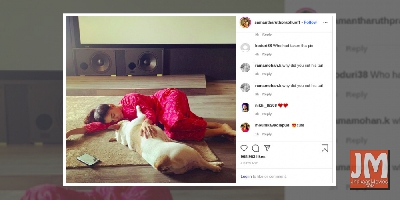 Samantha and her pet dog cannot be beaten in this job!