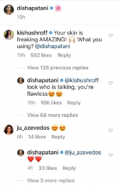 Disha Patani to Krishna Shroff: You