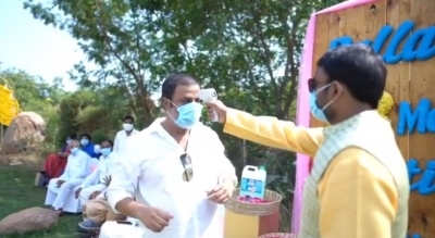 Nikhil Siddhartha: Guests screened, safety precautions taken at wedding.