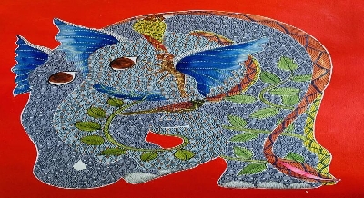 Artist Venkat Singh Shyam's work on the world of flora, fauna.