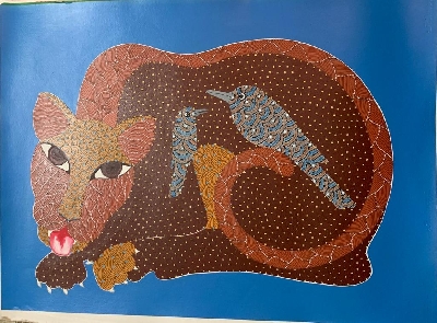 Artist Venkat Singh Shyam's work on the world of flora, fauna.