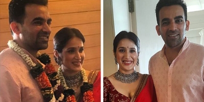 Zaheer Khan Weds Sagarika Ghatge