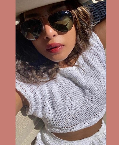 Priyanka Chopra is feeling 'blessed'.