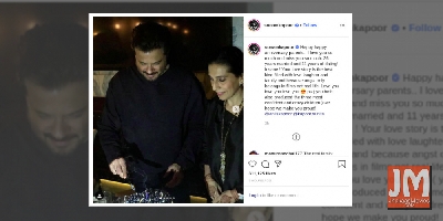 Sonam wishes parents Anil, Sunita Kapoor on their 36th anniversary