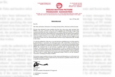 IMPPA dispels rumours of shoot restart, says no decision yet.