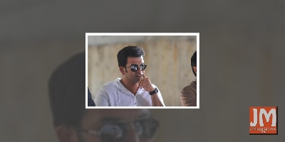 Prithviraj Sukumaran drops 'Kuruthi' poster on Vishu